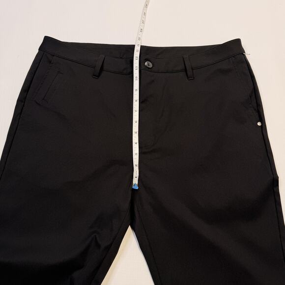 Vuori Pants Mens 38 Black Cascade Tech Chino Stretch Golf Travel Quick Dry V427 - Picture 12 of 15